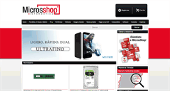 Desktop Screenshot of microsshop.com